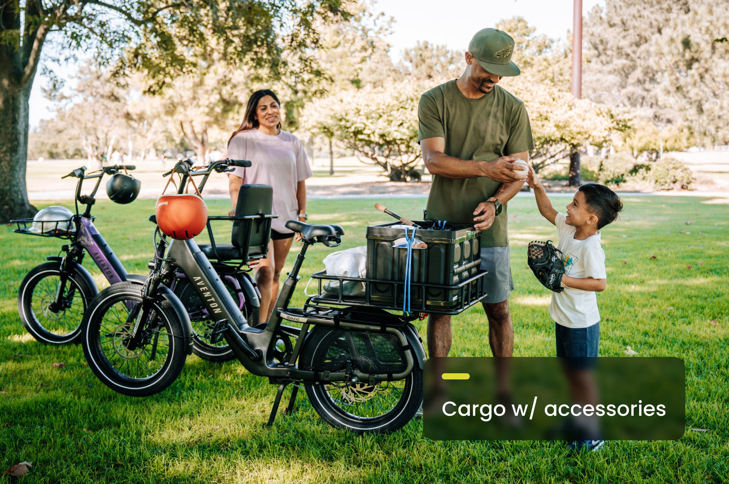 Aventon Bikes Abound SR Electric Cargo Bike 750W Motor