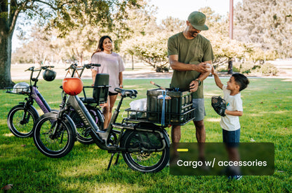 Aventon Bikes Abound SR Electric Cargo Bike 750W Motor