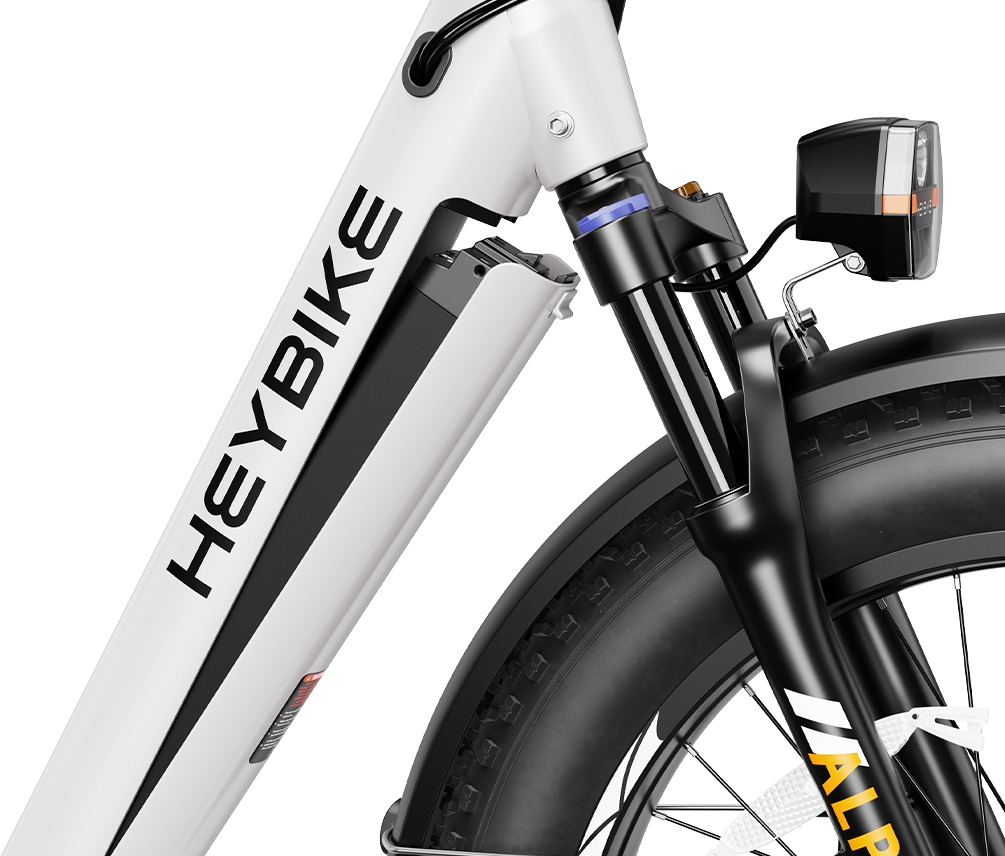 Heybike ALPHA Fat Tire Electric Bike 105Nm Mid-Drive