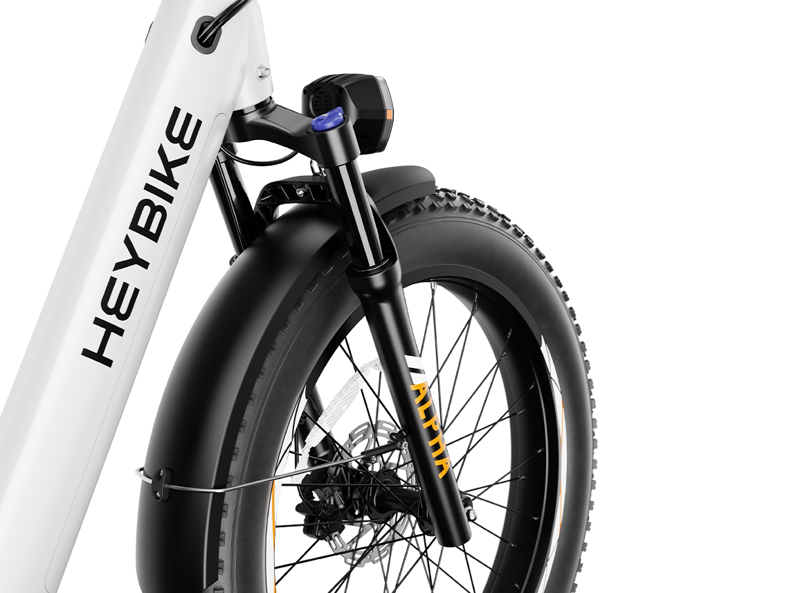 Heybike ALPHA Fat Tire Electric Bike 105Nm Mid-Drive