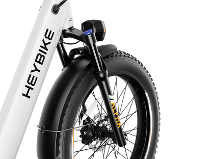 Heybike ALPHA Fat Tire Electric Bike 105Nm Mid-Drive