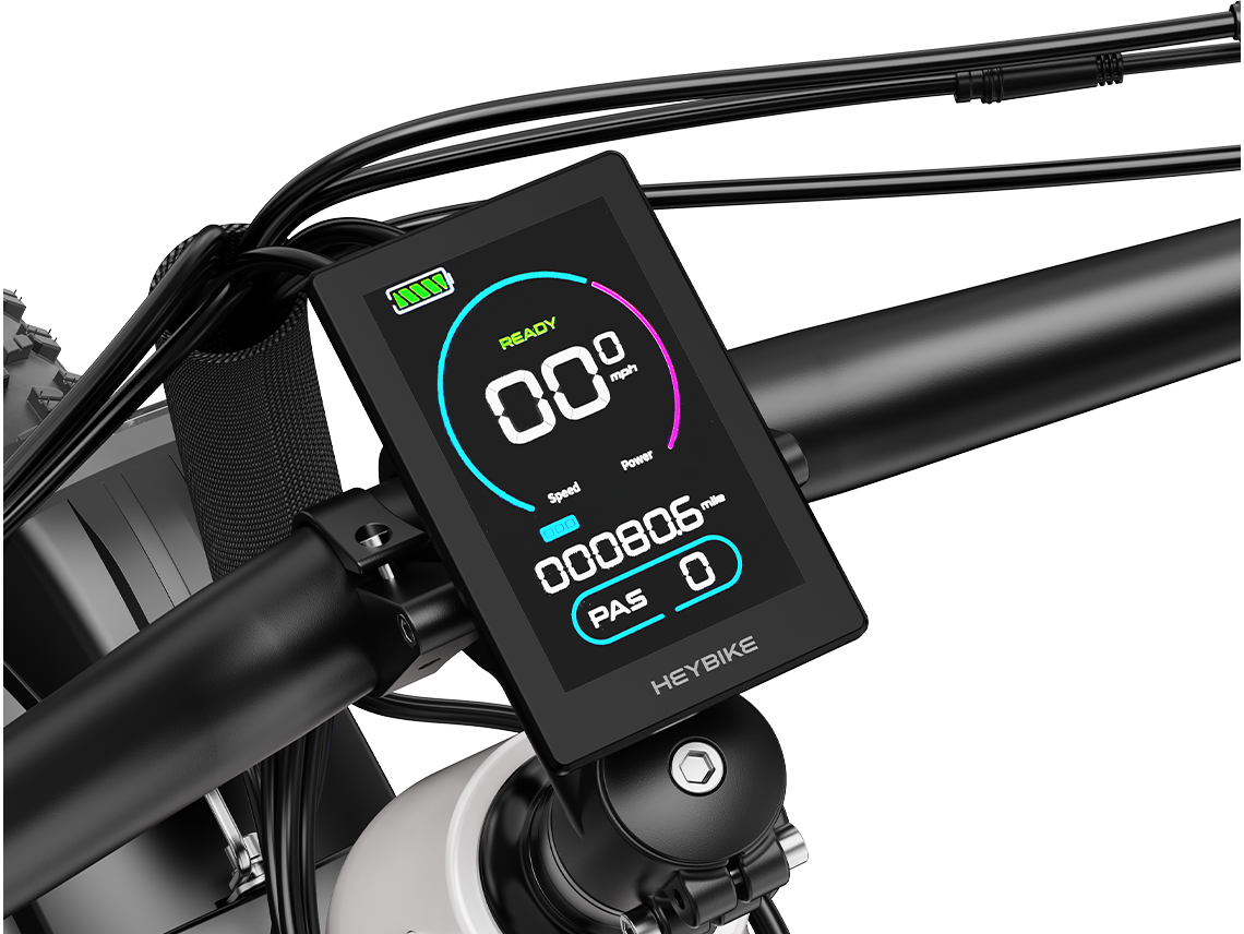 Heybike ALPHA Fat Tire Electric Bike 105Nm Mid-Drive