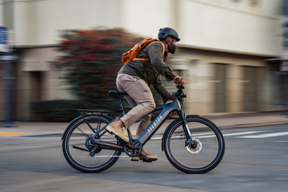 Aventon Level 3 Step-Through Electric Commuter Bike, Multi-Terrain