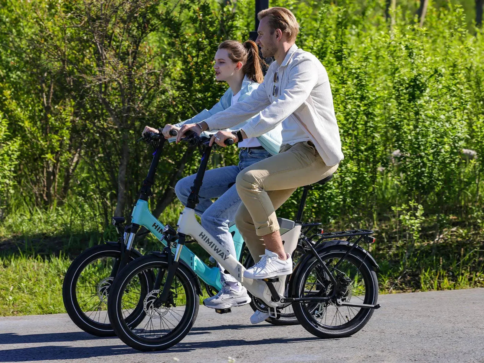 Himiway B3 Foldable Electric Commuter Bike 70-Mile Range