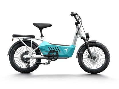 Himiway C3 Cargo Electric Bike Utility Ocean Blue