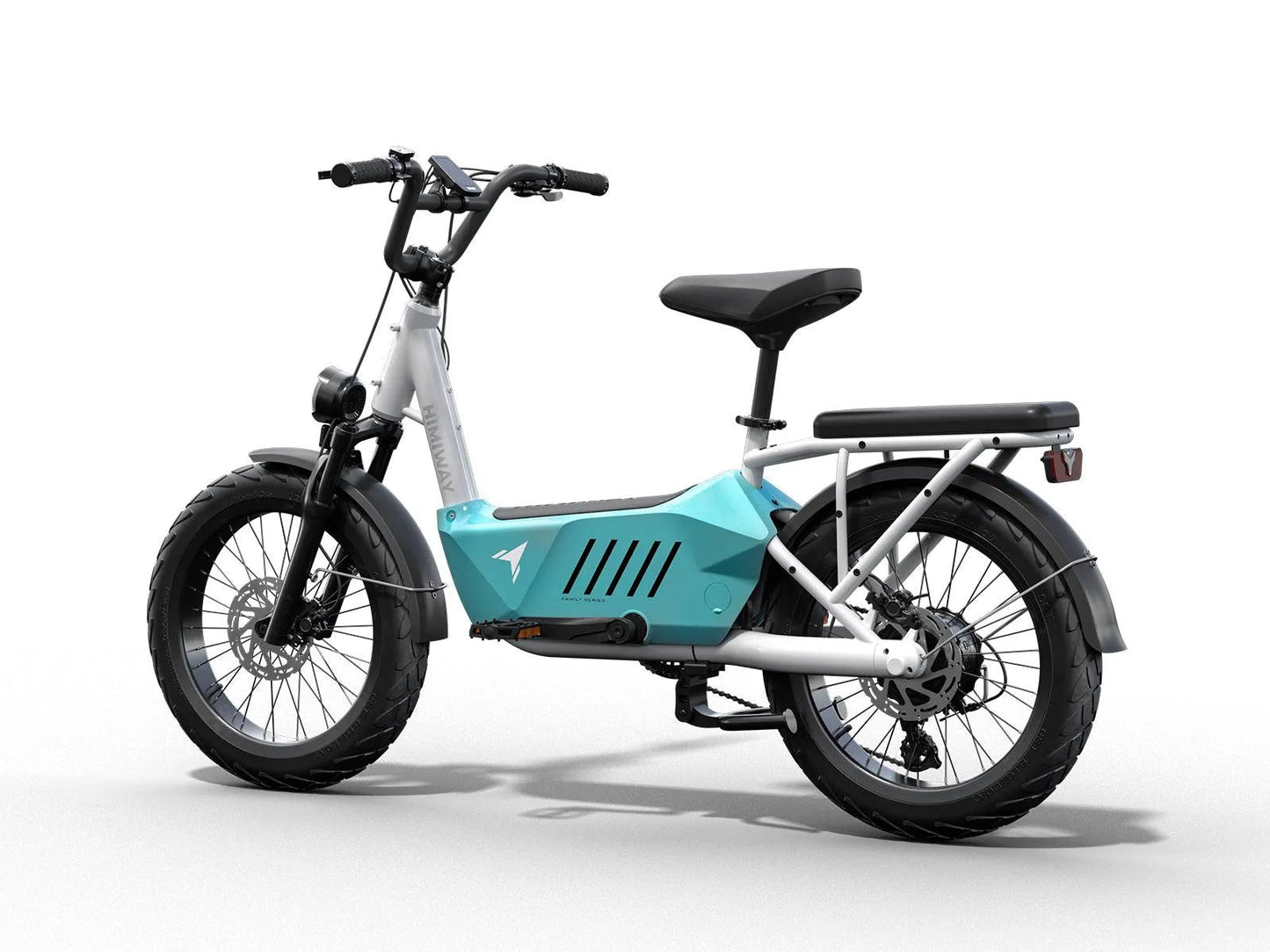 Himiway C3 Cargo Electric Bike Utility Ocean Blue