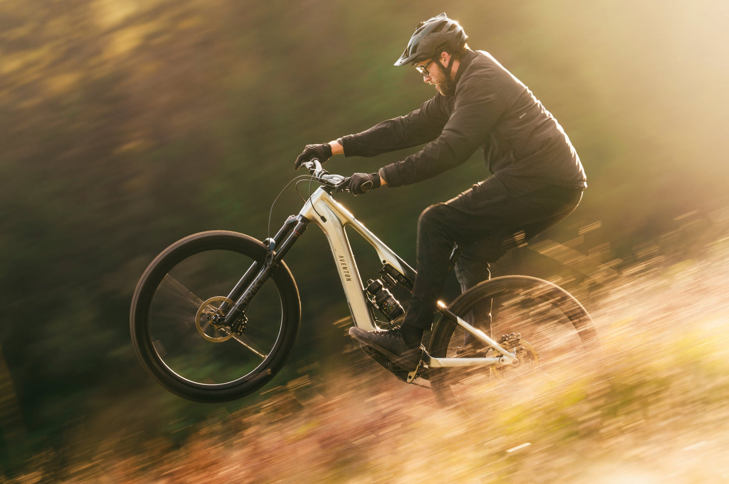 Aventon Current EXP Electric Mountain Bike 29-Inch 140mm Travel