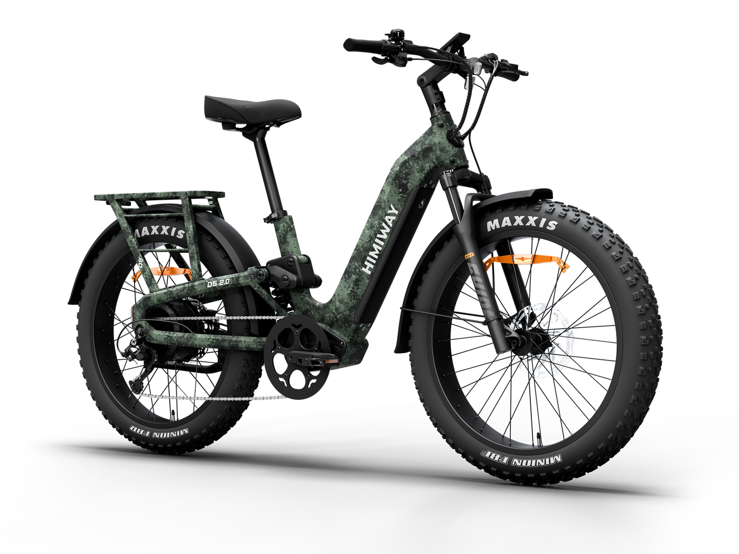 Himiway D5 2.0 Camo Full-Suspension Fat Tire Electric Hunting Bike