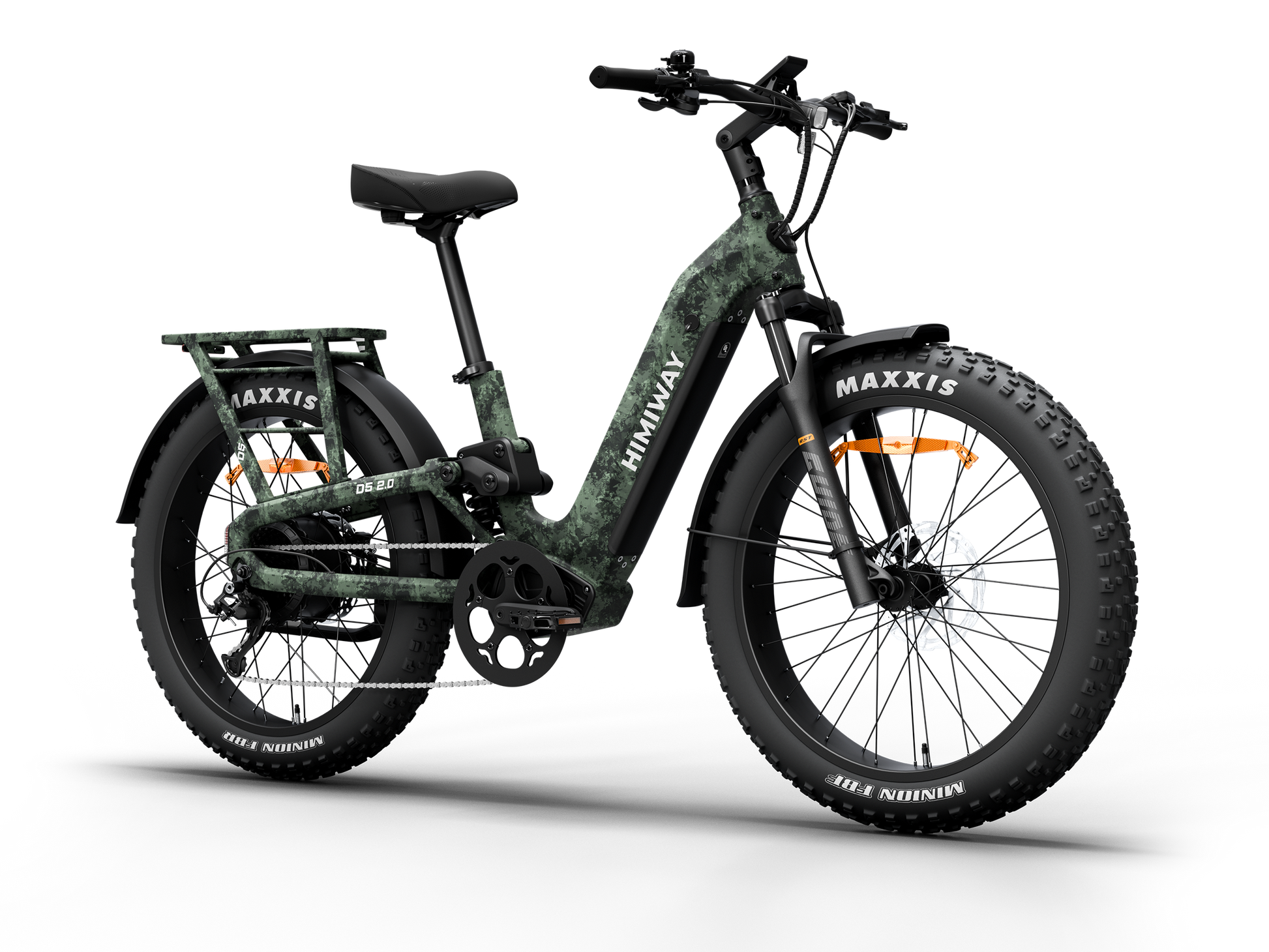Himiway D5 2.0 Camo Full-Suspension Fat Tire Electric Hunting Bike