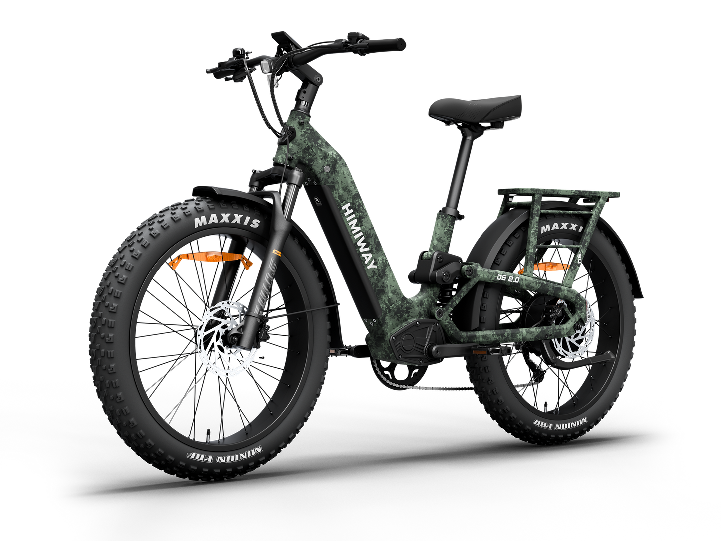 Himiway D5 2.0 Camo Full-Suspension Fat Tire Electric Hunting Bike