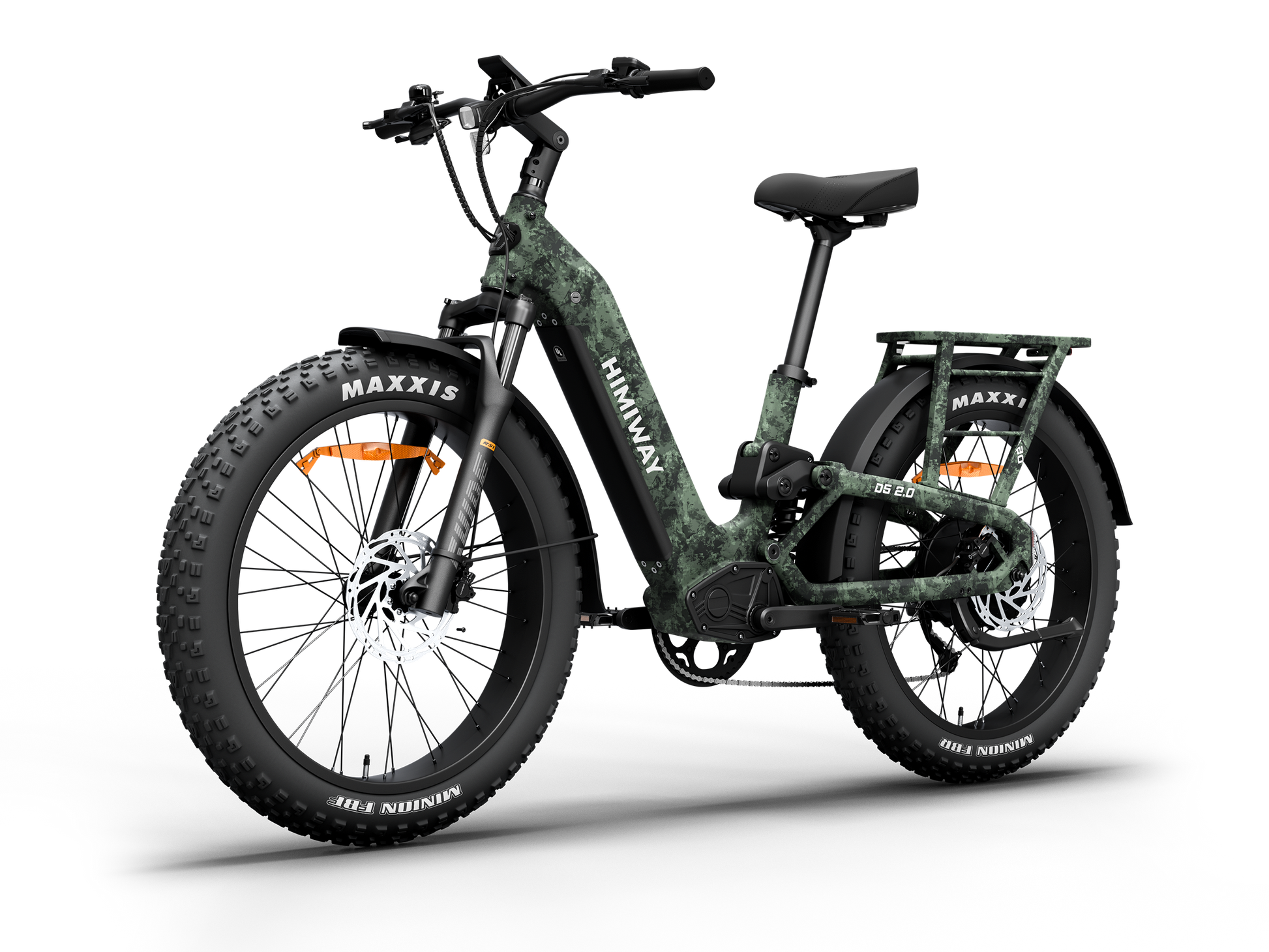 Himiway D5 2.0 Camo Full-Suspension Fat Tire Electric Hunting Bike