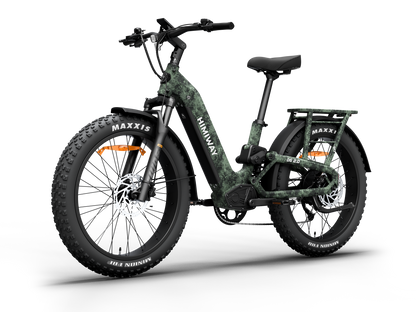 Himiway D5 2.0 Camo Full-Suspension Fat Tire Electric Hunting Bike