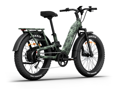 Himiway D5 2.0 Camo Full-Suspension Fat Tire Electric Hunting Bike
