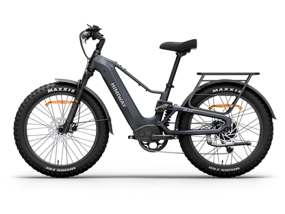 Himiway D5 2.0 Full-Suspension Electric Bike for All-Terrain Riding