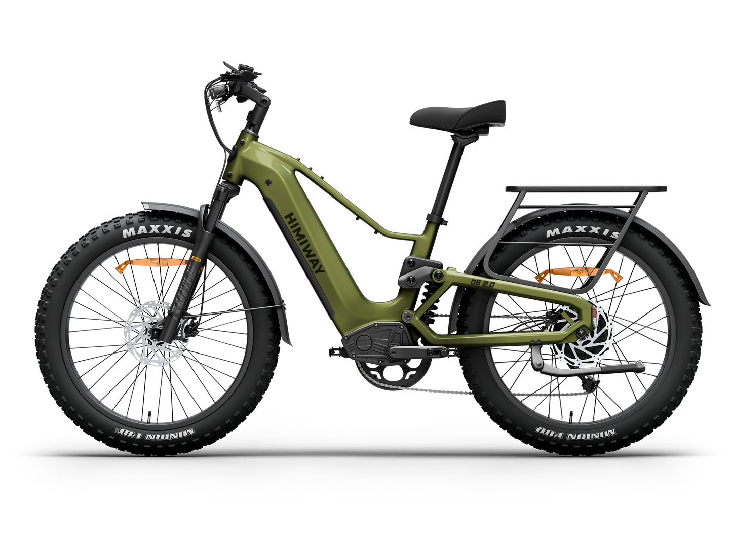 Himiway D5 2.0 Full-Suspension Electric Bike for All-Terrain Riding
