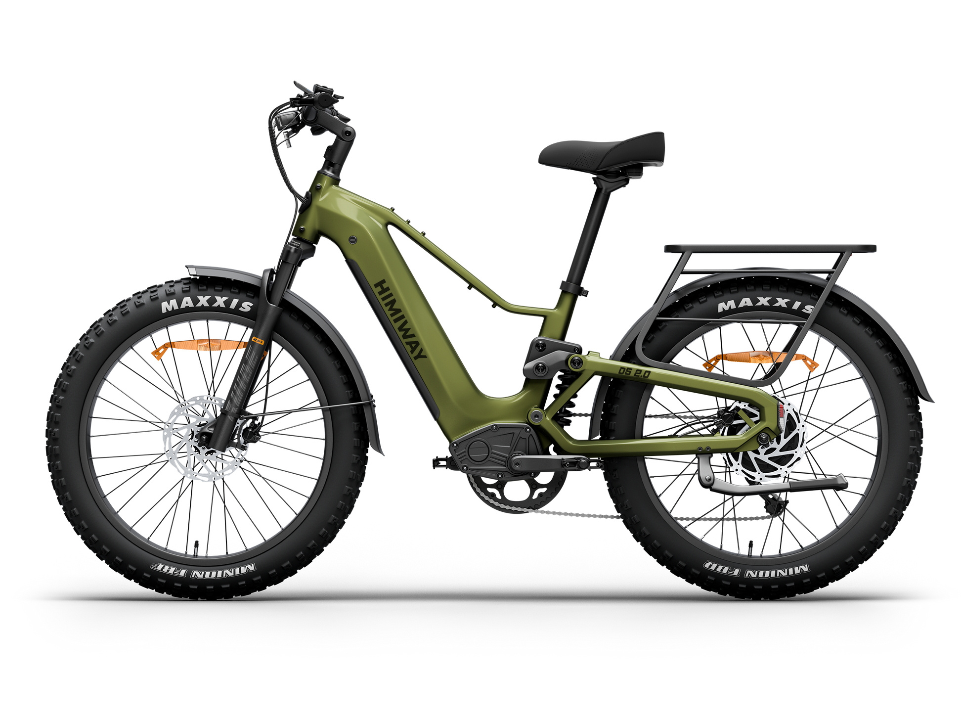 Himiway D5 2.0 Full-Suspension Electric Bike for All-Terrain Riding
