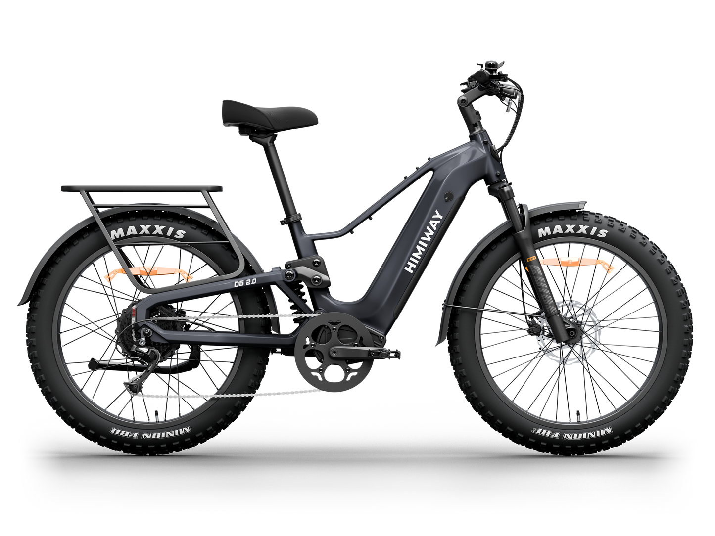 Himiway D5 2.0 Full-Suspension Electric Bike for All-Terrain Riding