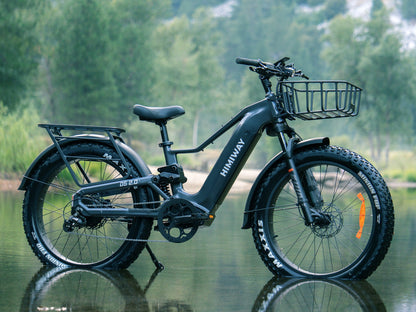 Himiway D5 2.0 Full-Suspension Electric Bike for All-Terrain Riding