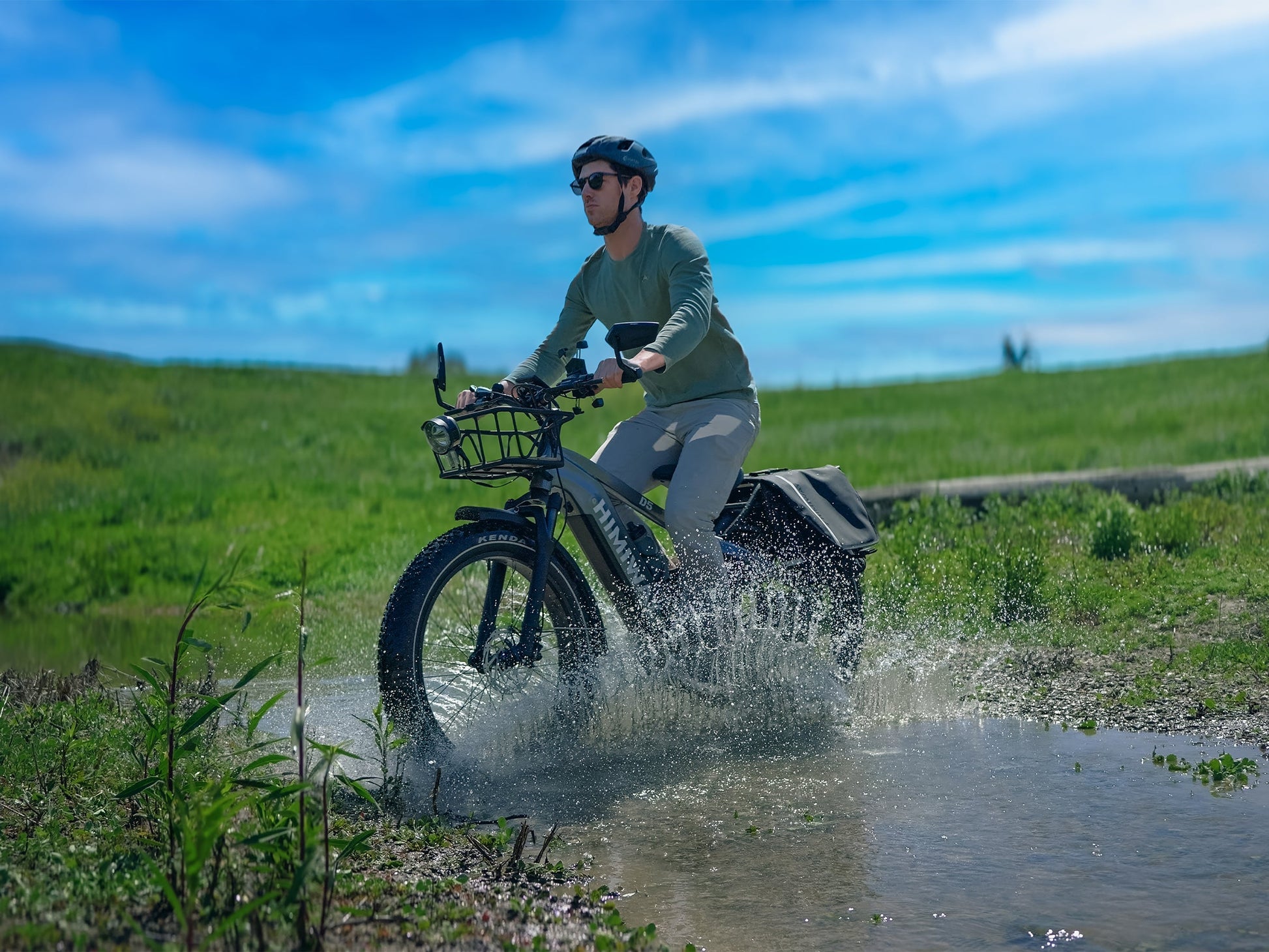Himiway D5 Zebra 750W Electric Fat Tire Mountain Bike