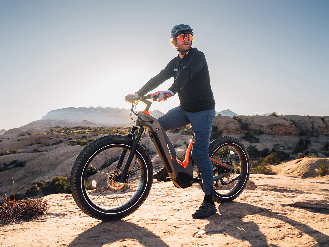 Heybike Hero Carbon-Fiber Folding Electric Bike 750W or 1000W