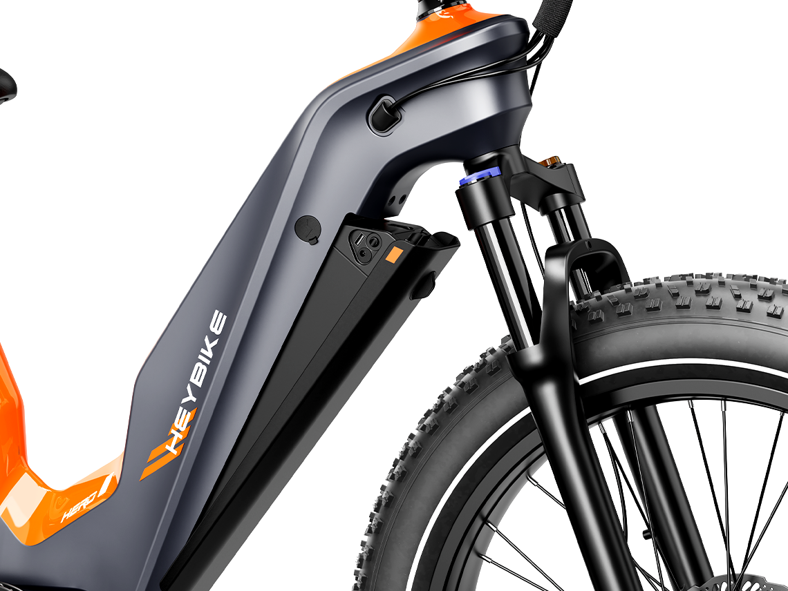 Heybike Hero Carbon-Fiber Folding Electric Bike 750W or 1000W