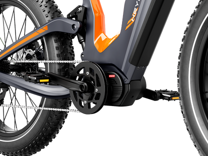 Heybike Hero Carbon-Fiber Folding Electric Bike 750W or 1000W