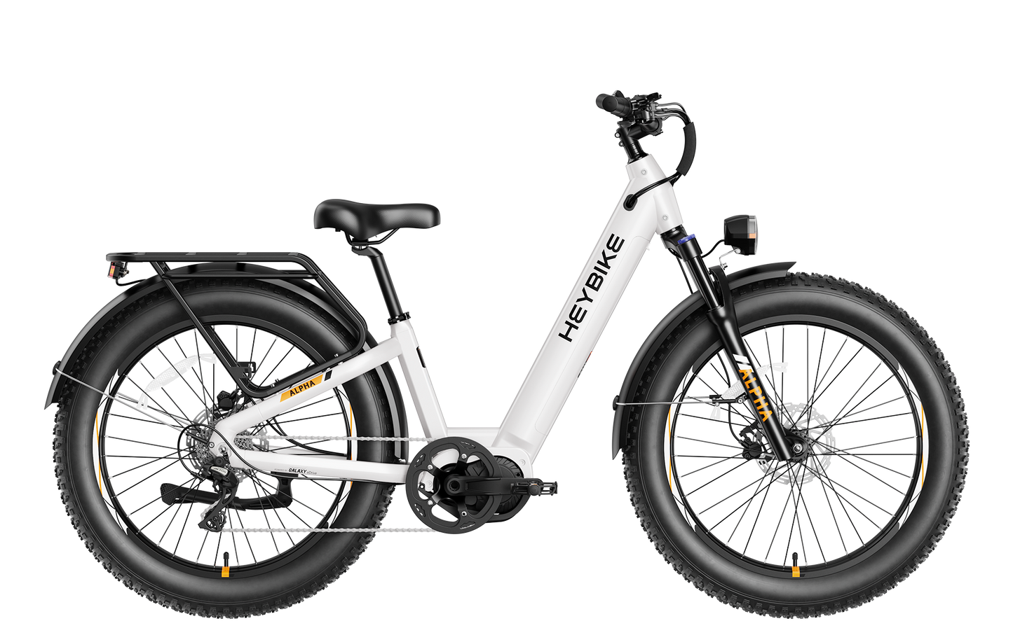 Heybike ALPHA Fat Tire Electric Bike 105Nm Mid-Drive