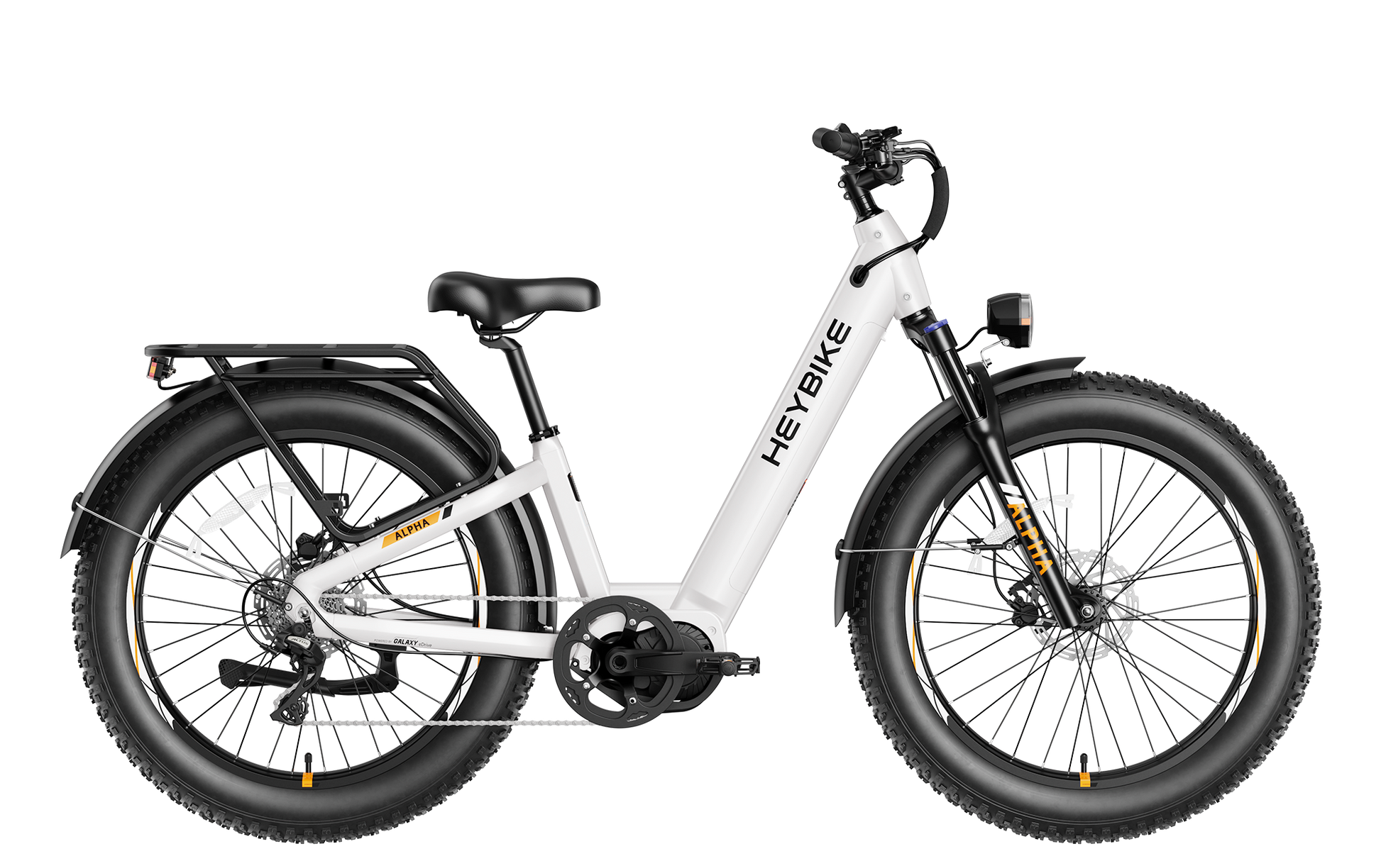 Heybike ALPHA Fat Tire Electric Bike 105Nm Mid-Drive
