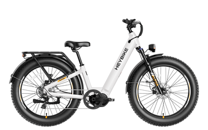 Heybike ALPHA Fat Tire Electric Bike 105Nm Mid-Drive