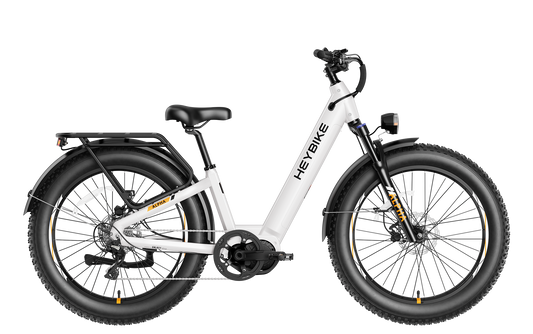 Heybike ALPHA Fat Tire Electric Bike 105Nm Mid-Drive
