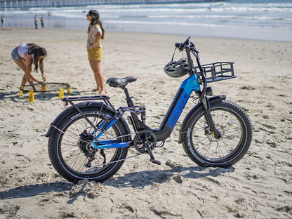 Heybike Horizon 24-Inch Fat Tire Folding Electric Bike 750W