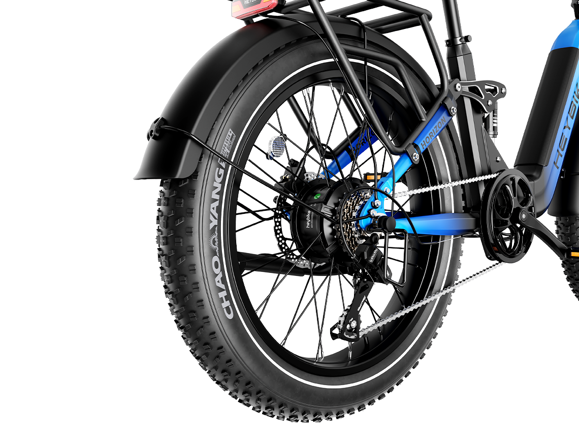 Heybike Horizon 24-Inch Fat Tire Folding Electric Bike 750W