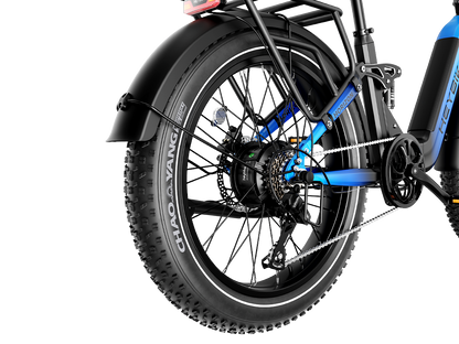 Heybike Horizon 24-Inch Fat Tire Folding Electric Bike 750W