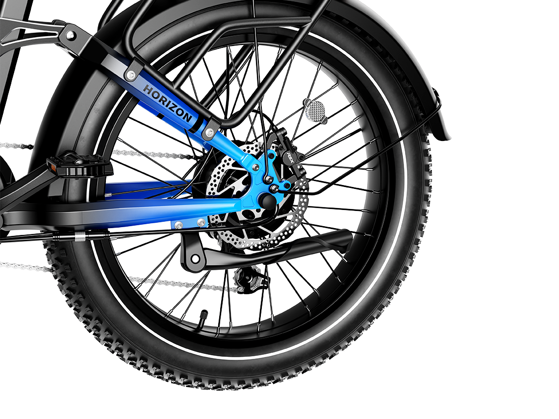 Heybike Horizon 24-Inch Fat Tire Folding Electric Bike 750W
