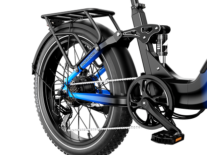Heybike Horizon 24-Inch Fat Tire Folding Electric Bike 750W
