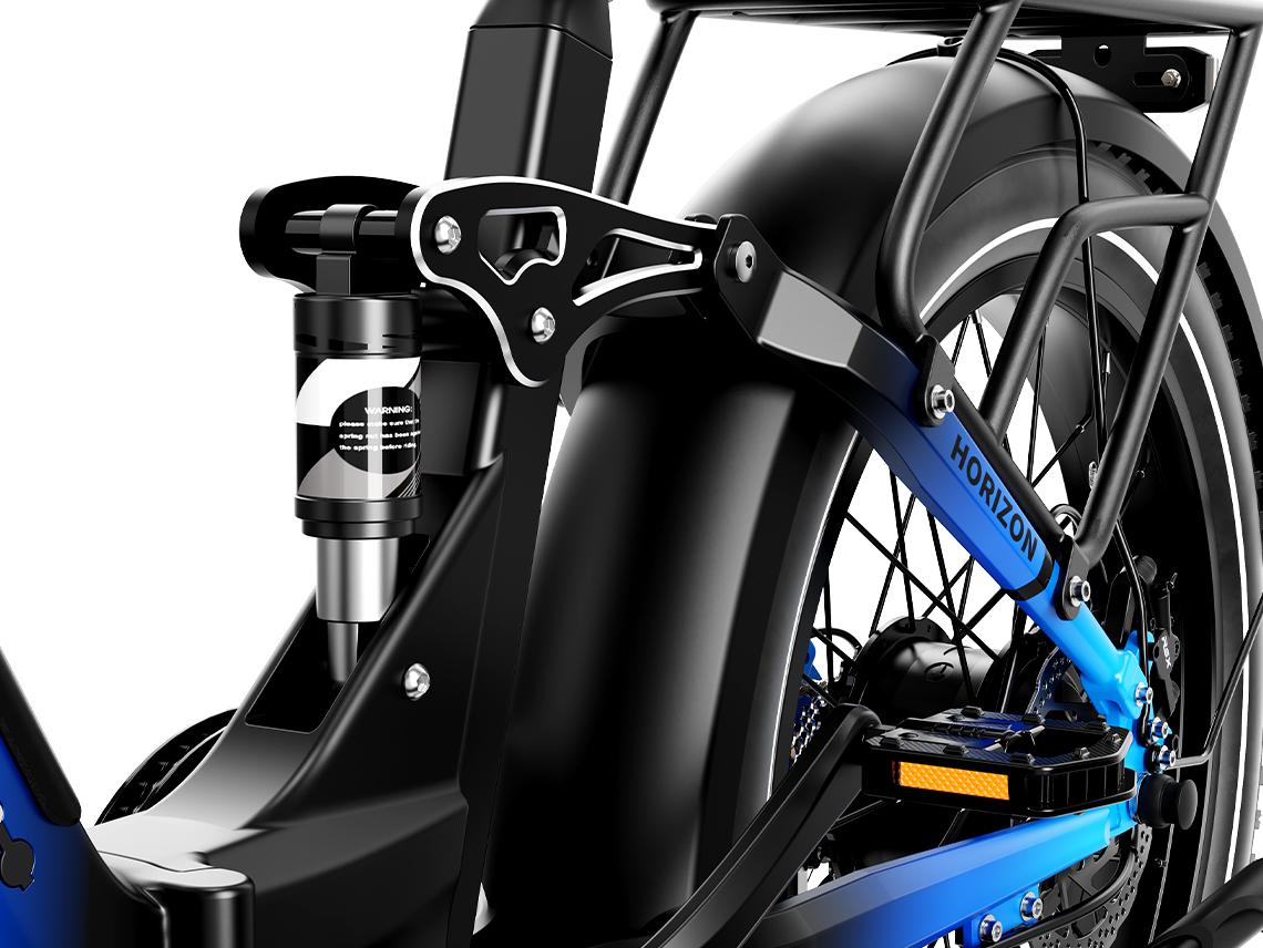 Heybike Horizon 24-Inch Fat Tire Folding Electric Bike 750W