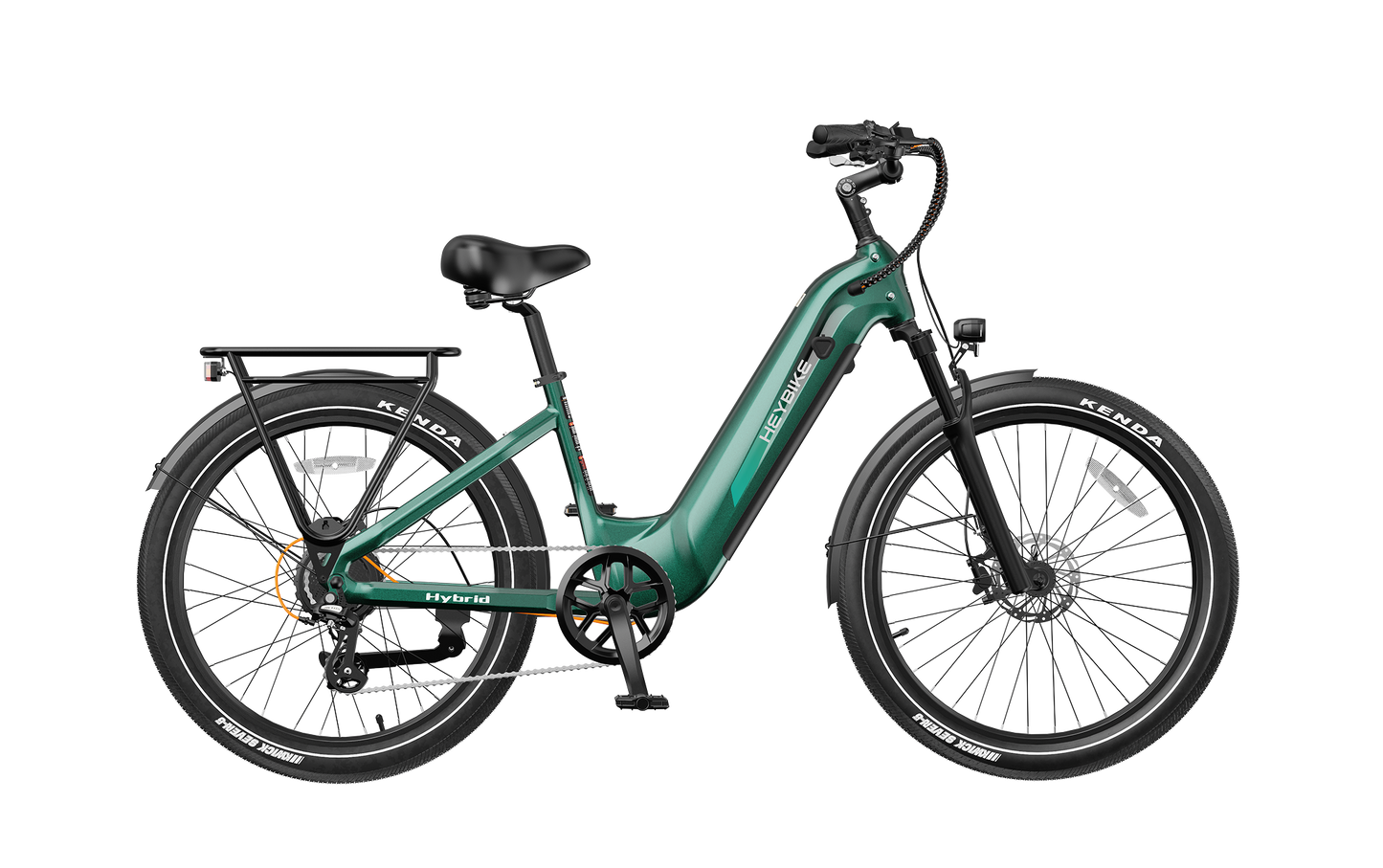 Heybike Hybrid Long Range Electric Commuter Bike 750W Peak
