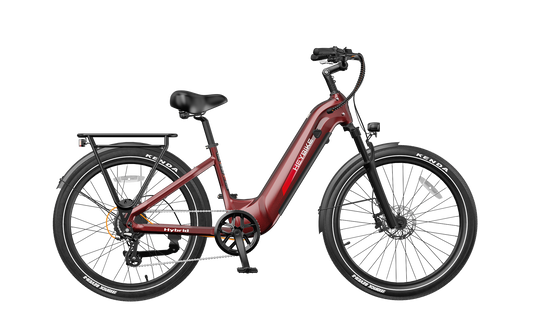 Heybike Hybrid Long Range Electric Commuter Bike 750W Peak
