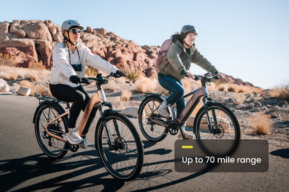 Aventon Level 3 Step-Through Electric Commuter Bike, Multi-Terrain