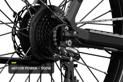 Aventon Level 3 Step-Through Electric Commuter Bike, Multi-Terrain