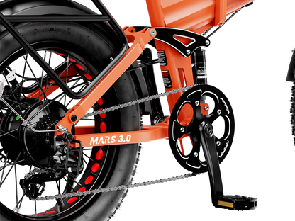 Heybike Mars 3.0 Folding Fat Tire Electric Bike 750W