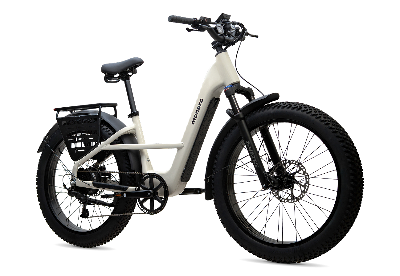 Monarc Bikes Marker Step-Thru Electric Bike Birchwood