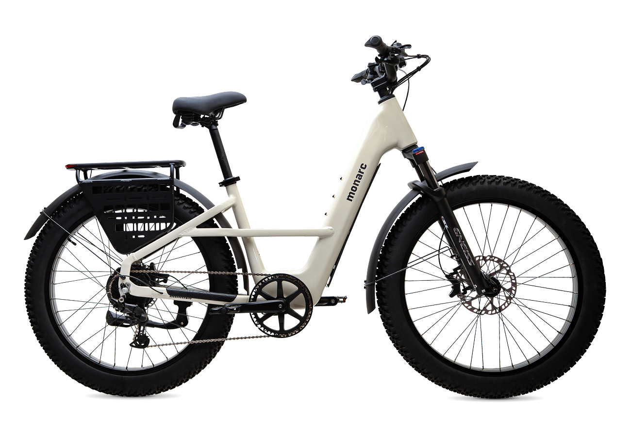 Monarc Bikes Marker Step-Thru Electric Bike Birchwood