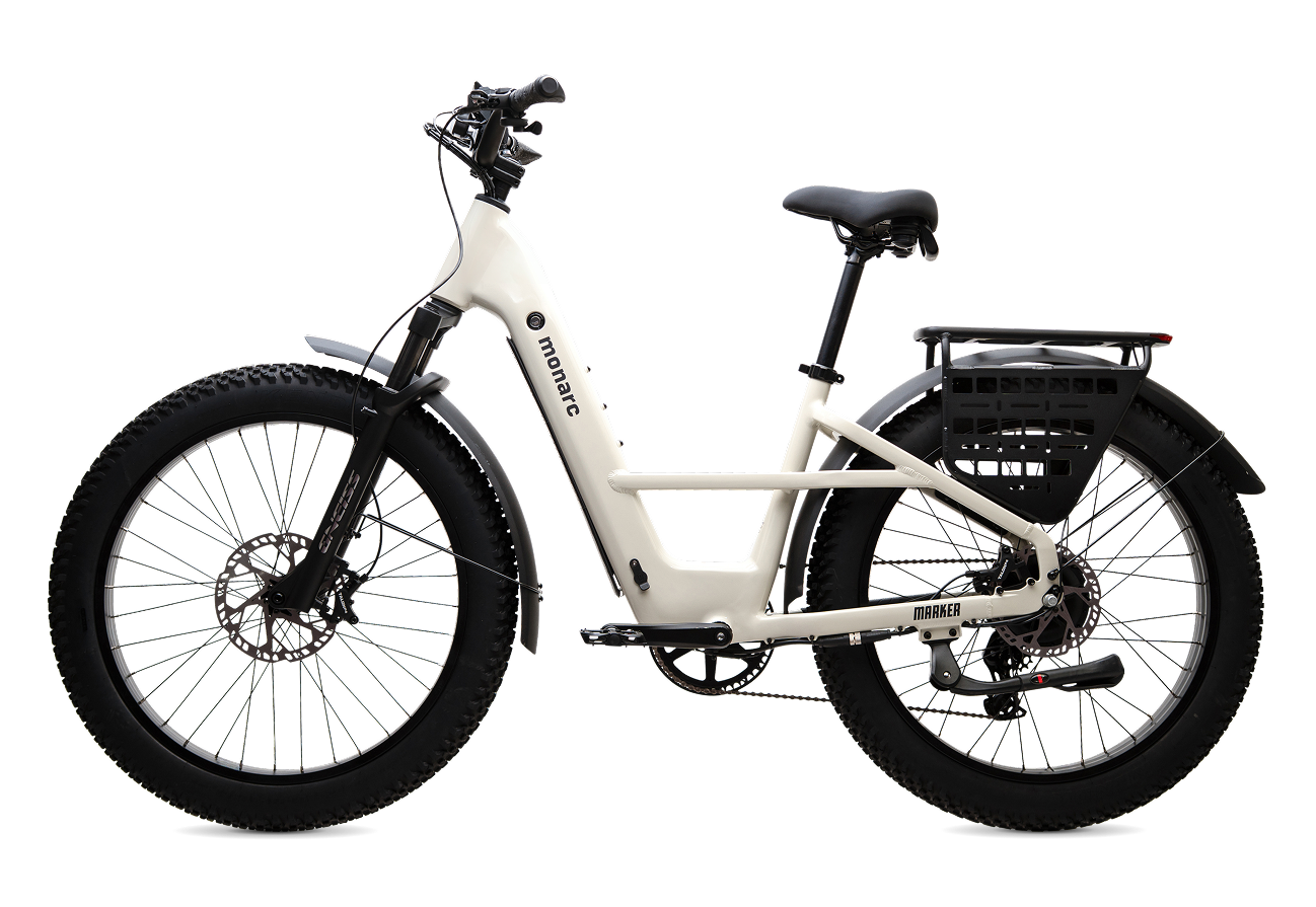 Monarc Bikes Marker Step-Thru Electric Bike Birchwood