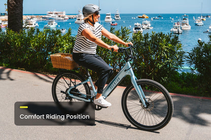 Aventon Pace 4 Step-Through Electric Cruiser Bike 500W
