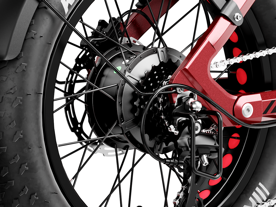 Heybike Ranger 3.0 Pro Folding Fat-tire Electric Bike 750W