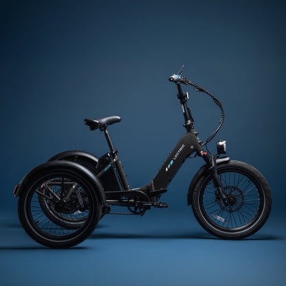 Lectric eBikes XP Trike2 Tempest Grey Electric Trike Foldable