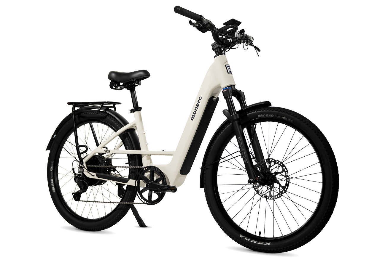 Monarc Bikes Tracer Step-Thru Birchwood Electric Bike