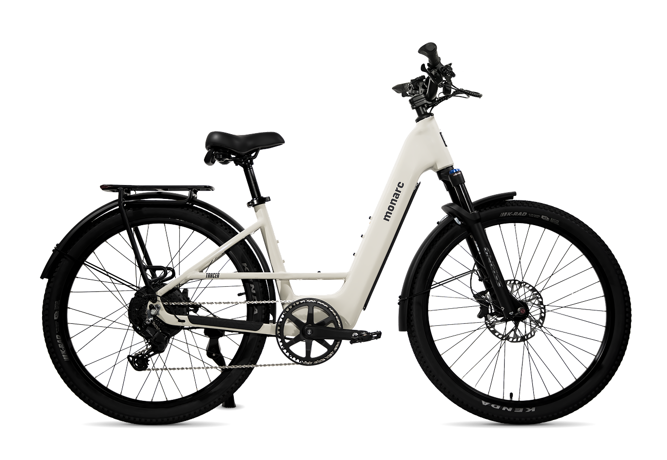Monarc Bikes Tracer Step-Thru Birchwood Electric Bike