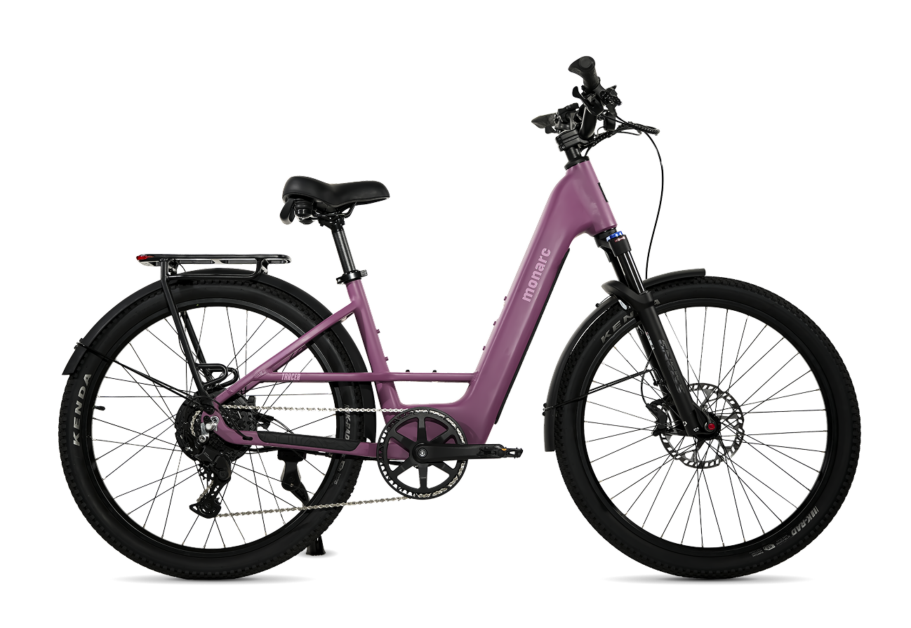 Monarc Bikes Tracer Step-Thru Juneberry Electric Bike
